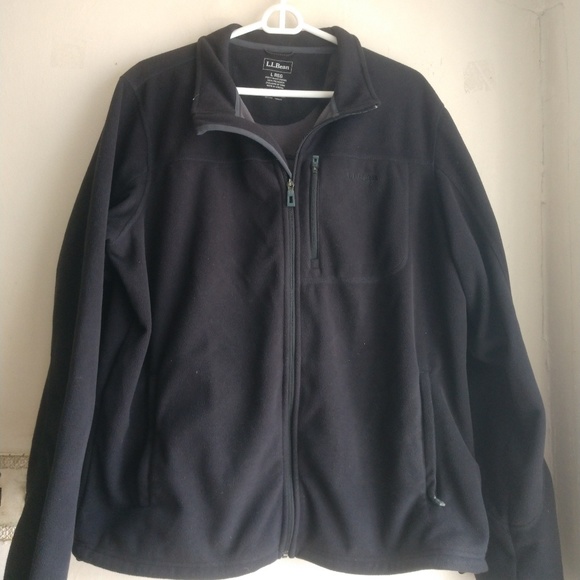 Ll Bean Wind Challenger Fleece Jacket 